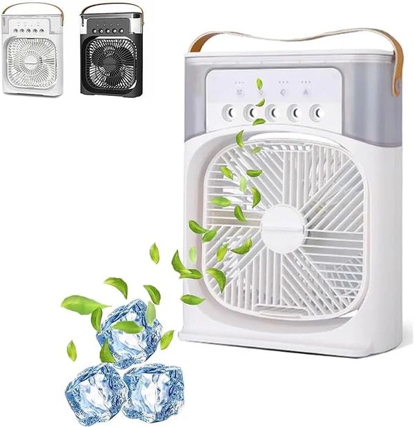 Ice Water 600ml Mini Cold Fan Cooler – Air Purification Cooling Fan